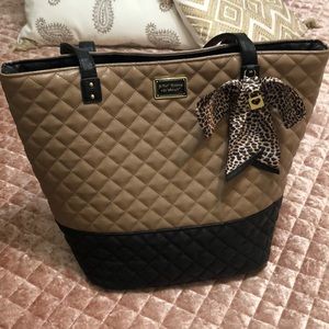 Betsey Johnson Large Quilted Tote